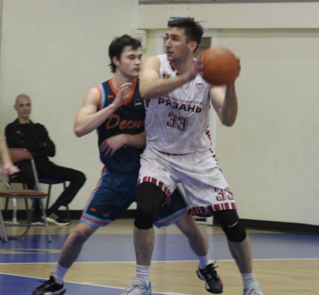 БК «Рязань» выиграл у брянской «Десны»-2